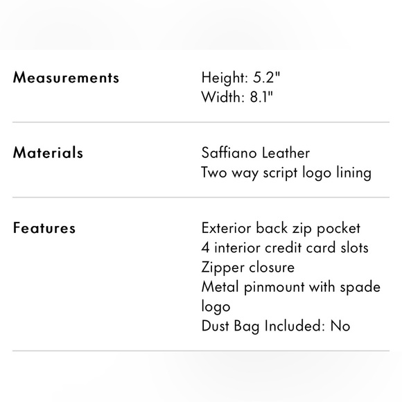 Kate Spade L-Zip Colorblock Wristlet NWT - Picture 10 of 10